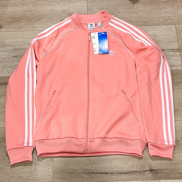 Adidas Track Jacket Rose Pink Size M - Picture 1 of 4
